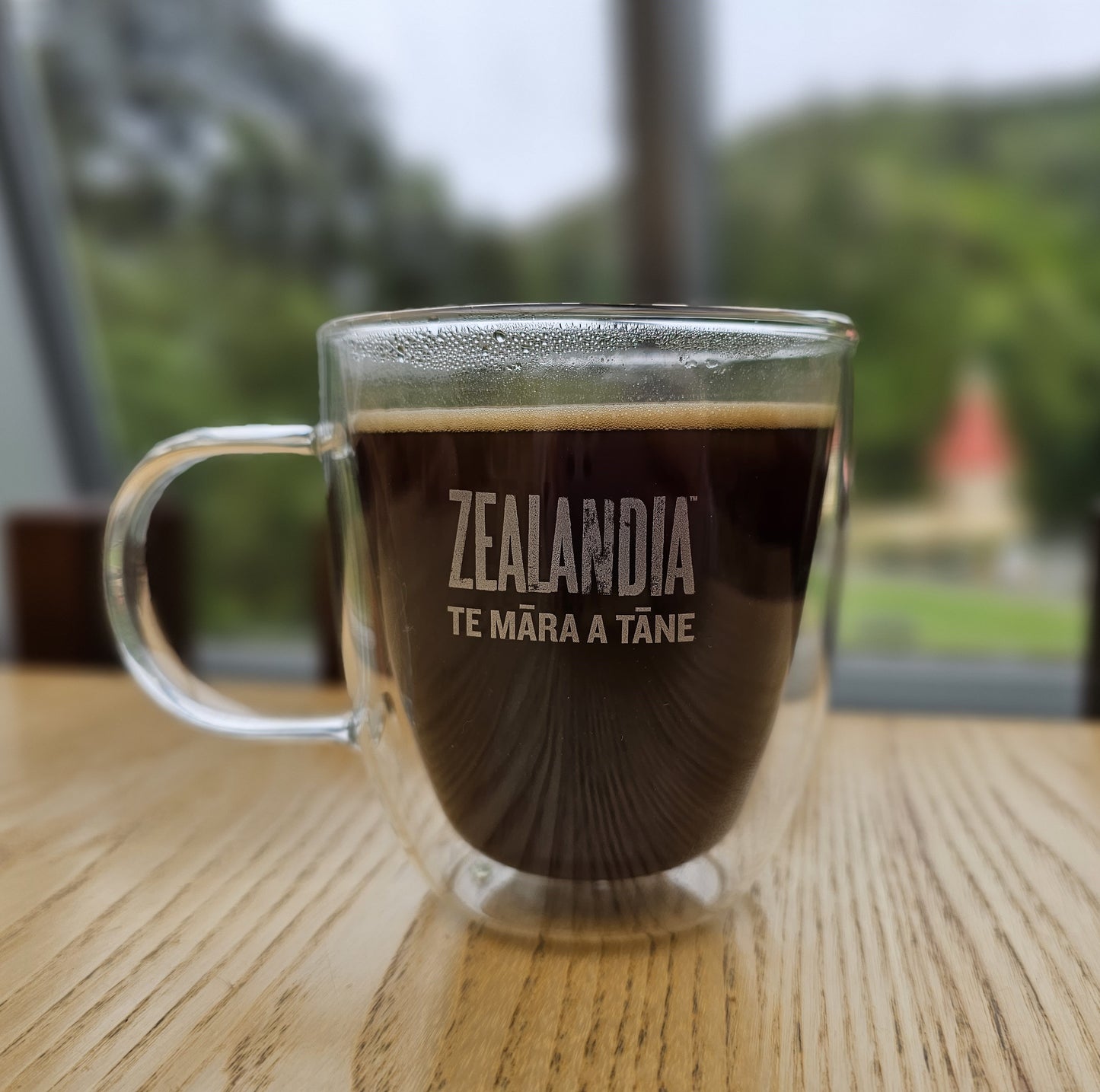 Zealandia Kawakawa Glass Mug