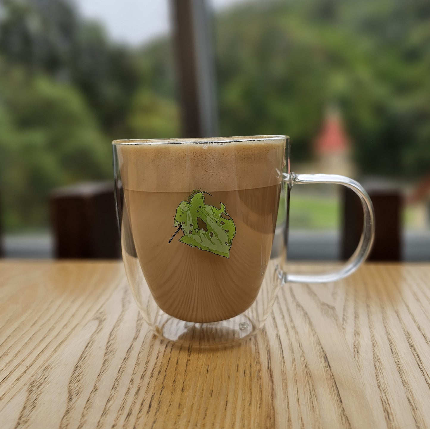 Zealandia Kawakawa Glass Mug