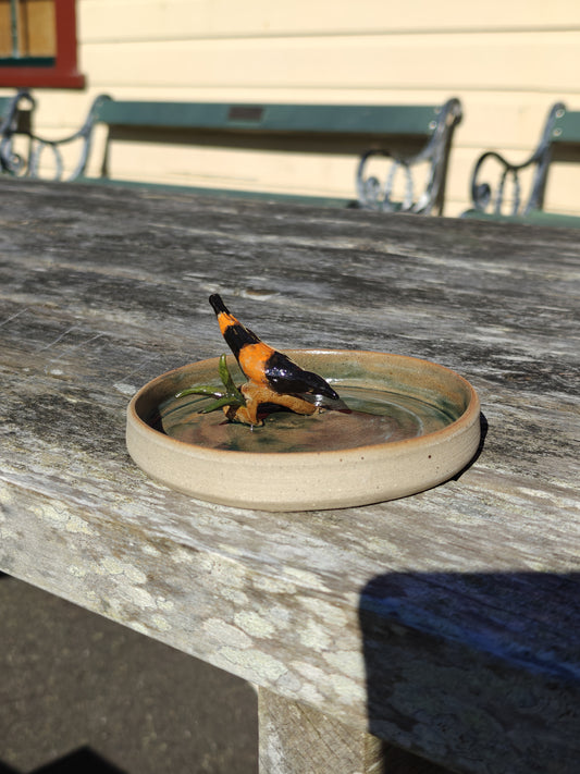 Handmade Ceramic Trinket Dish - Tīeke