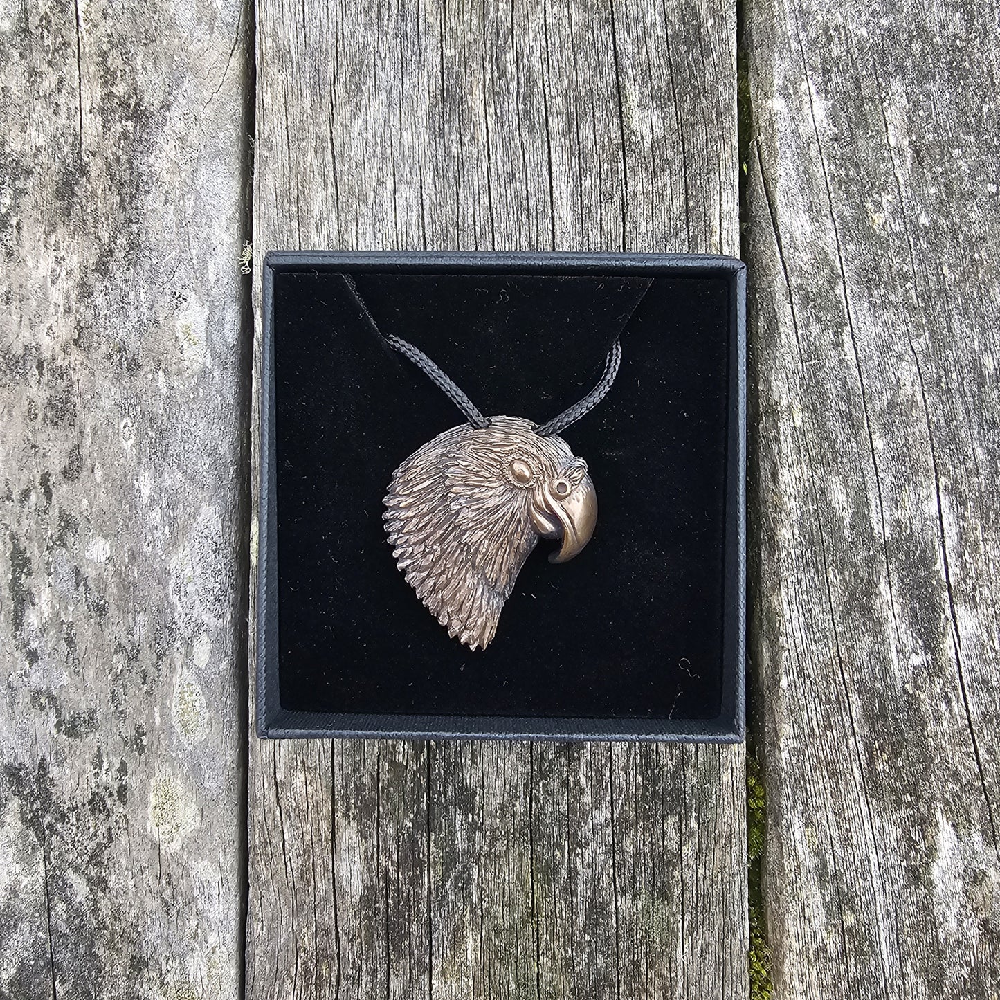 Bronze Necklace - Kākā