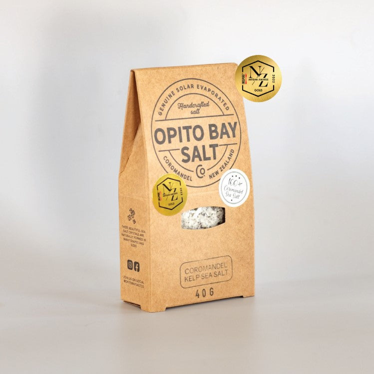 Opito Bay Coromandel Kelp Sea Salt 40g