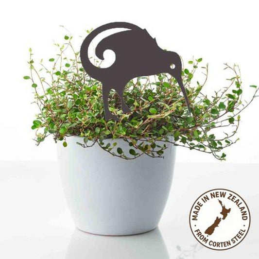 Corten Steel Mini Garden Art - Black