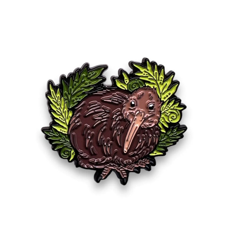 Pepper Raccoon Natives Enamel Pins