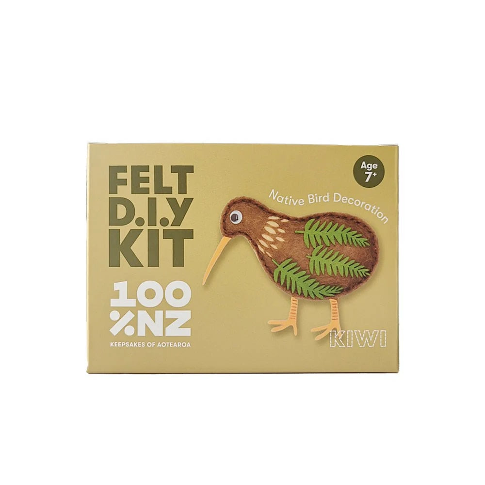 DIY Felt Decoration - Kiwi