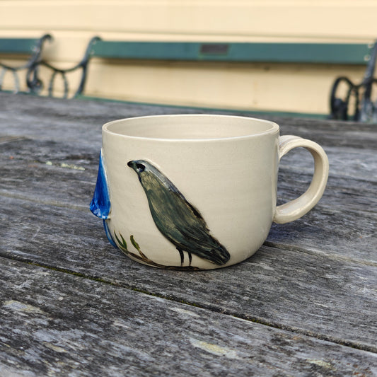 Handmade Ceramic Mug - Kōkako