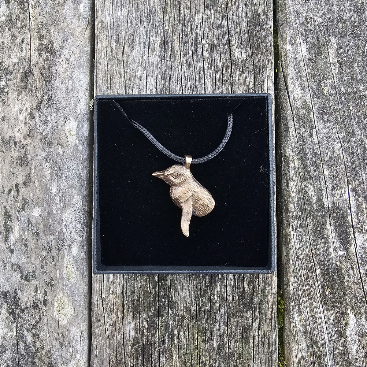 Bronze Necklace - Kororā / Little Blue Penguin