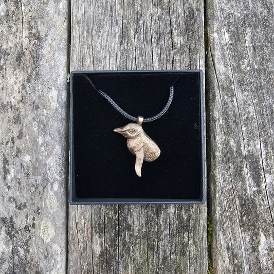 Bronze Necklace - Kororā / Little Blue Penguin