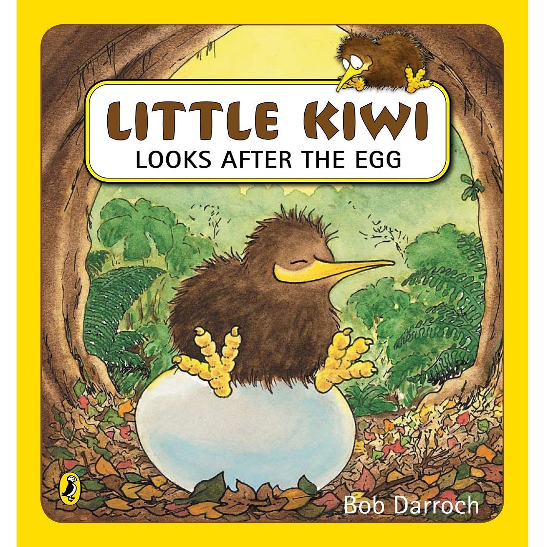 Little Kiwi Looks After the Egg