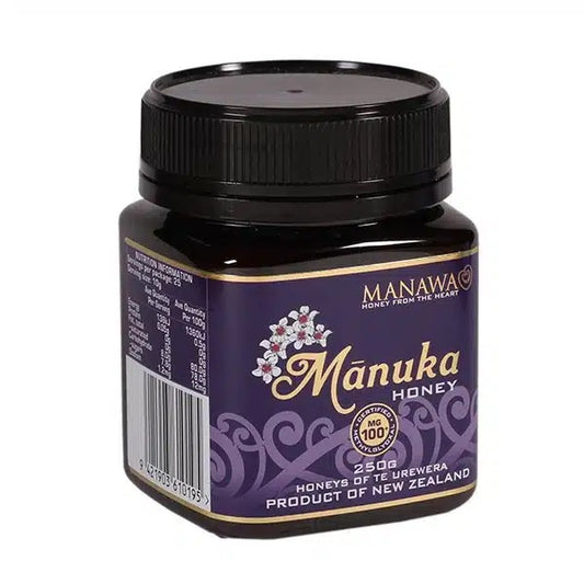 Manawa Mānuka MG 100+ Honey 250g