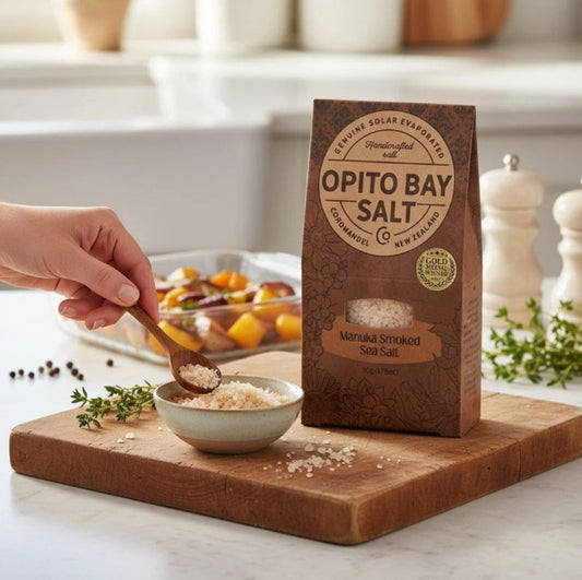 Opito Bay Mānuka Smoked Sea Salt 50g