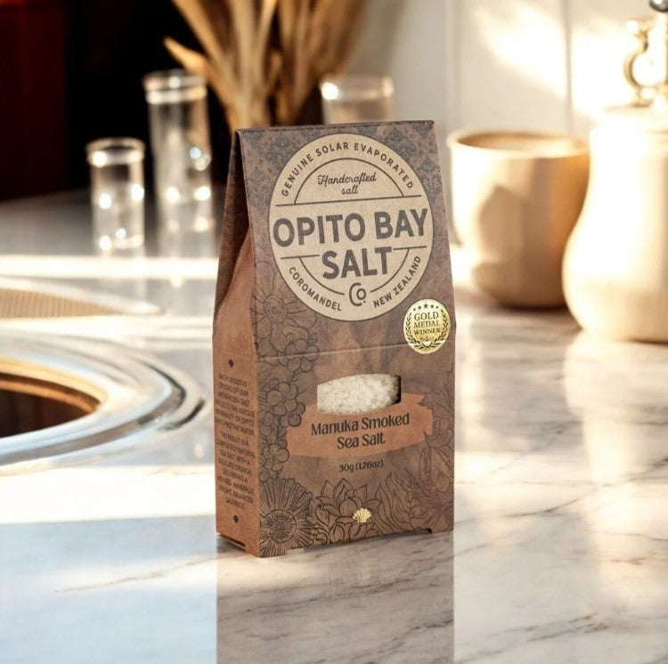 Opito Bay Mānuka Smoked Sea Salt 50g