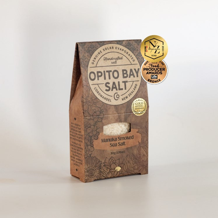 Opito Bay Mānuka Smoked Sea Salt 50g
