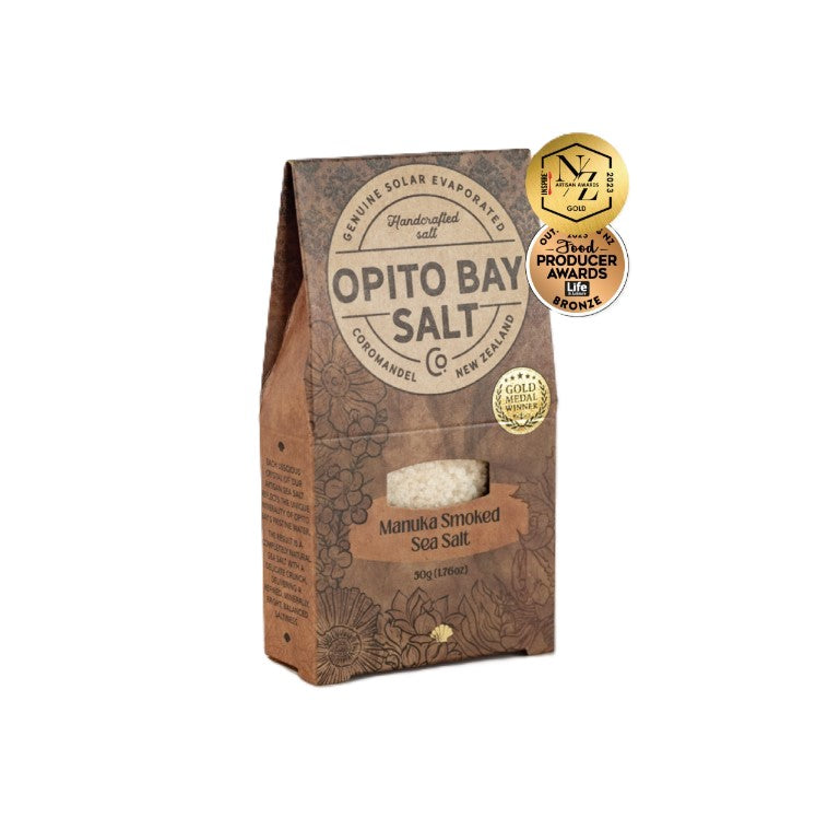 Opito Bay Mānuka Smoked Sea Salt 50g