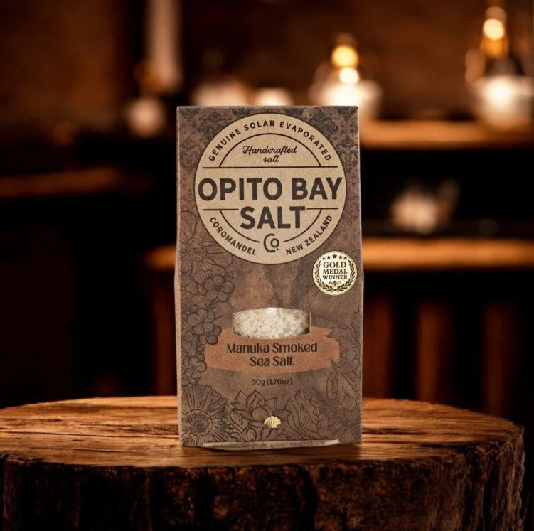 Opito Bay Mānuka Smoked Sea Salt 50g