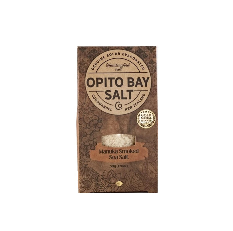 Opito Bay Mānuka Smoked Sea Salt 50g