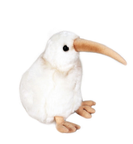 Manukura/White Kiwi Soft Toy with Sound 19cm