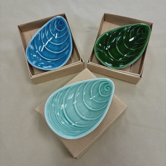 Mussel Ceramic Bowl 12cm