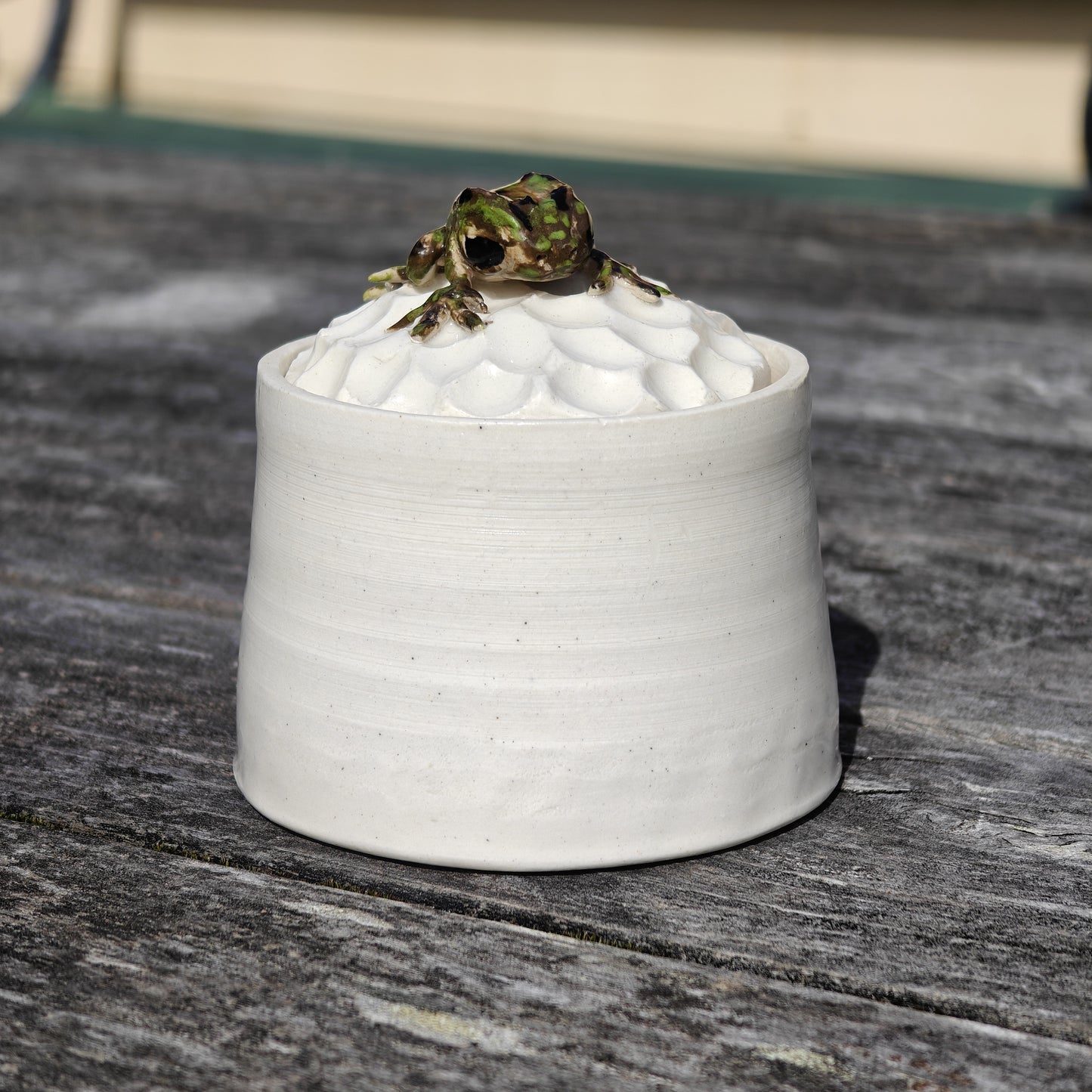 Handmade Ceramic Jar - Pepeketua