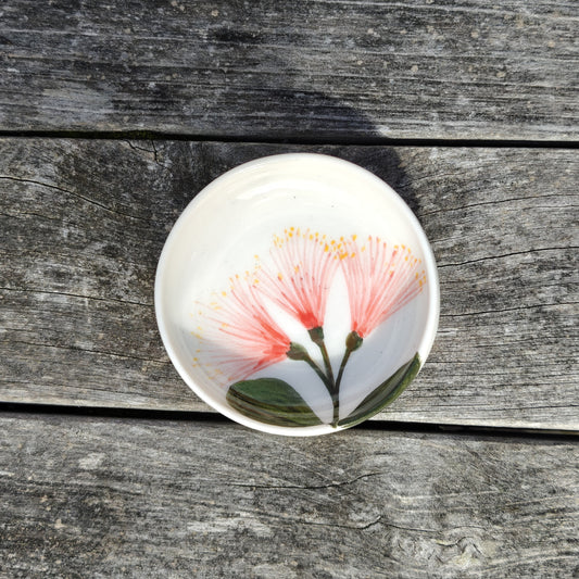 Handmade Ceramic Dish - Pōhutukawa