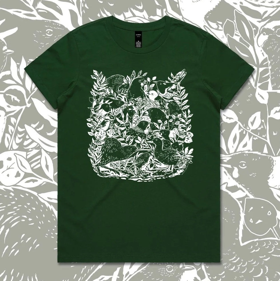Melissa Boardman Santuary Birds Shirt