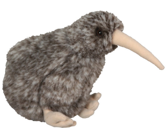 Great Spotted Kiwi Soft Toy With Sound 15cm