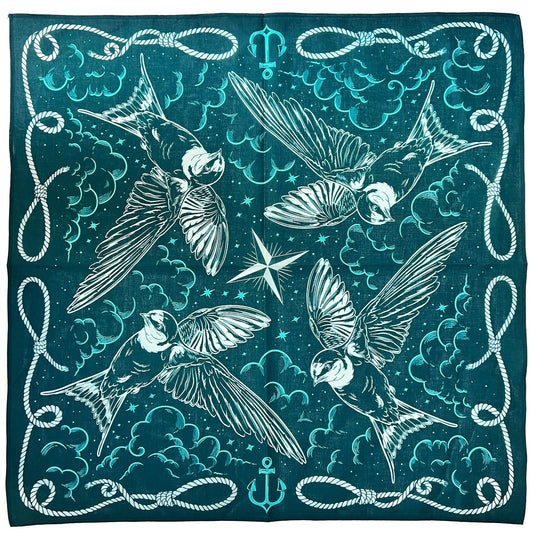Warou/Welcome Swallows Twilight Bandana