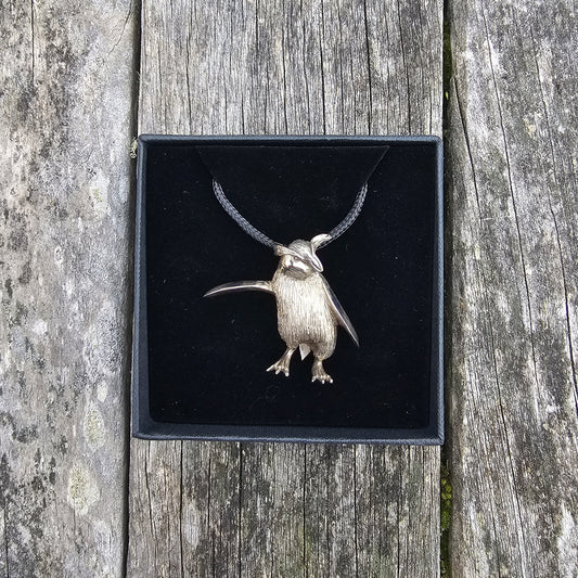 Bronze Necklace - Tawaki / Fiordland Crested Penguin