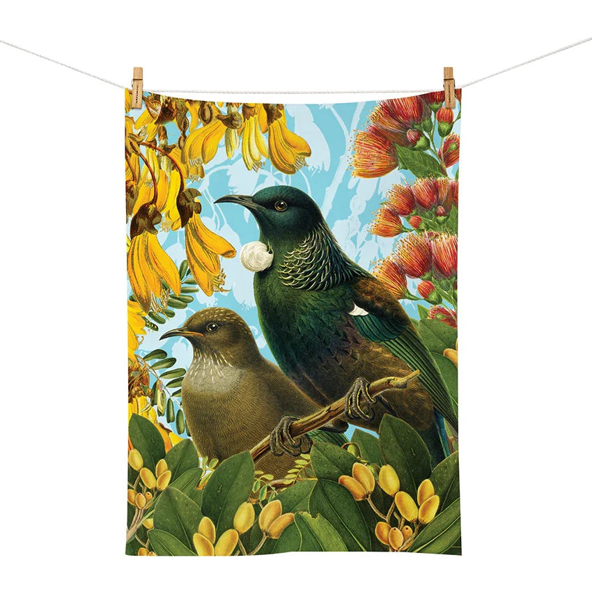 NZ Birds Tea Towels