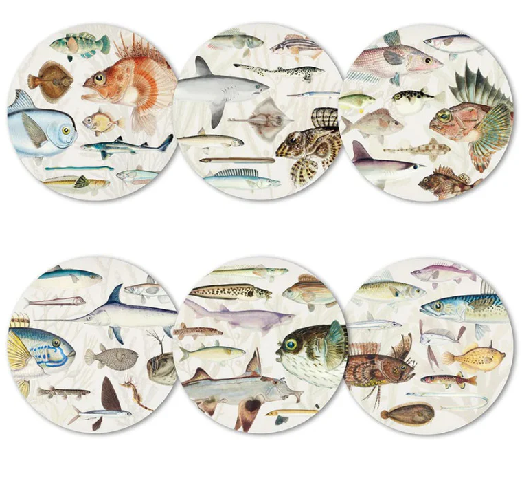 Placemats Set of 6 - NZ Fishes
