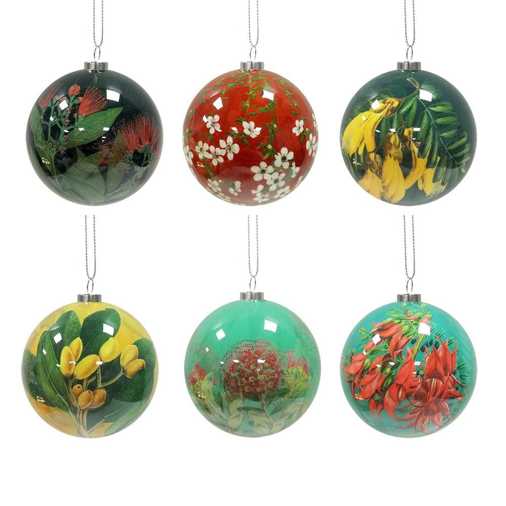 Christmas Ornament Set - Native Flora