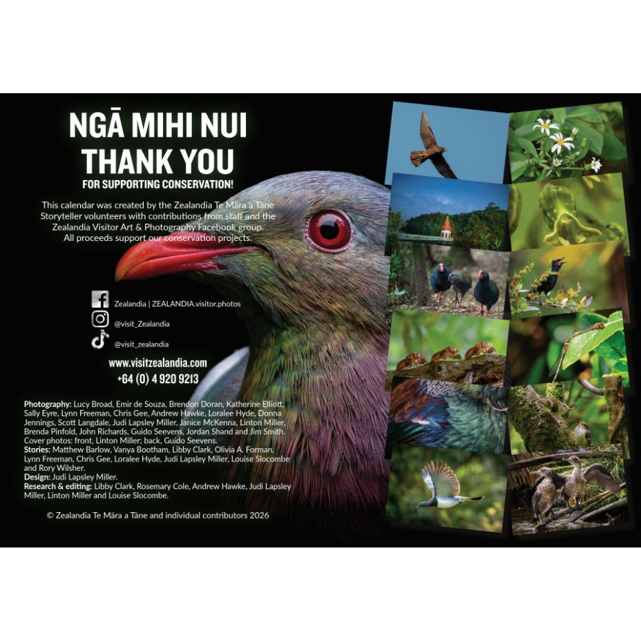 Zealandia Calendar 2027