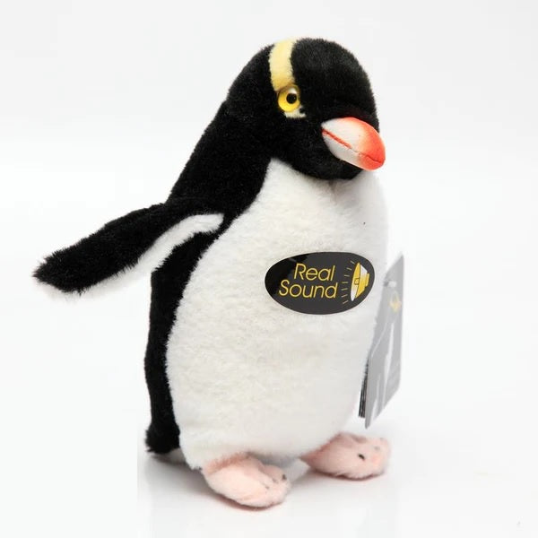 Hoiho/Yellow Eye Penguin Soft Toy With Sound 15cm