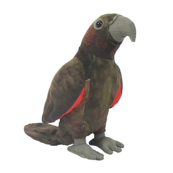 Kākā Soft Toy With Sound 19cm