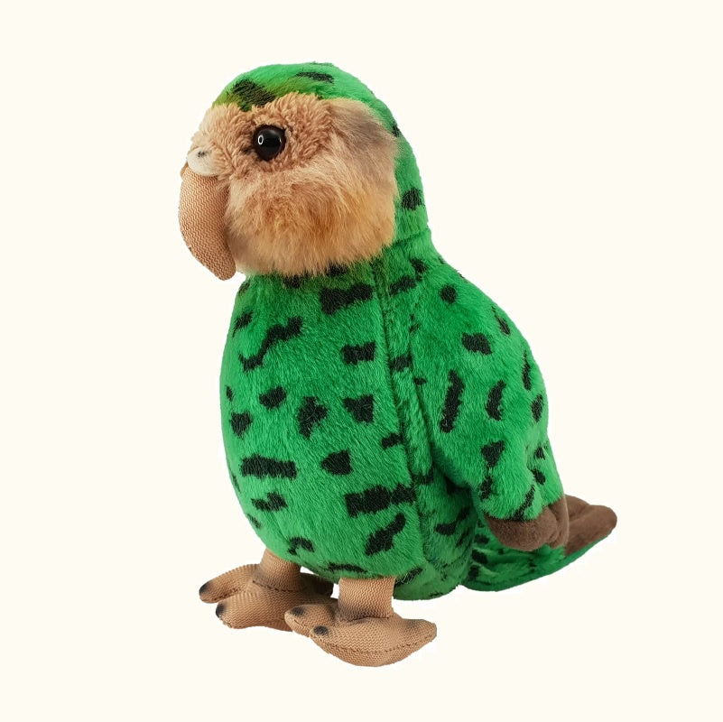 Kākāpō Soft Toy With Sound 15cm