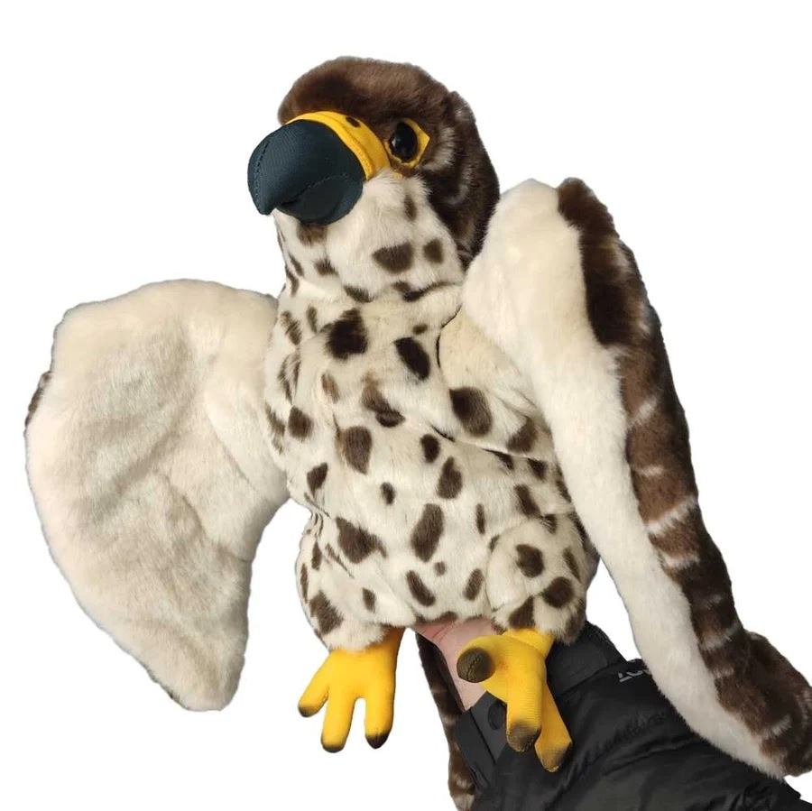 Kārearea / NZ Falcon Hand Puppet With Sound