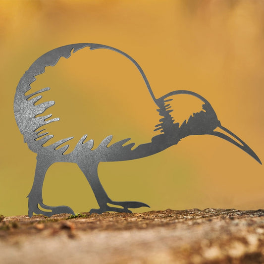 Corten Steel Garden Art Kiwi