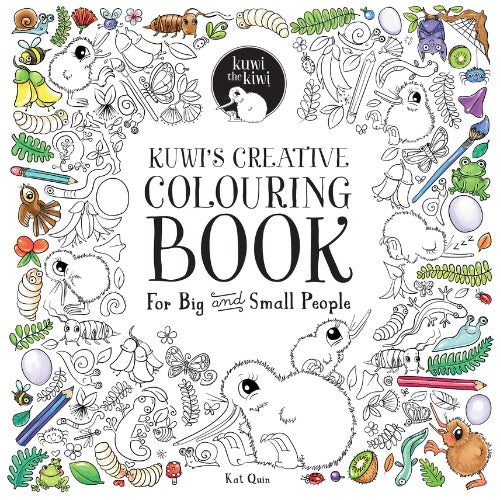 Creativity Colouring In Kuwi's Creative Colouring Book – Zealandia