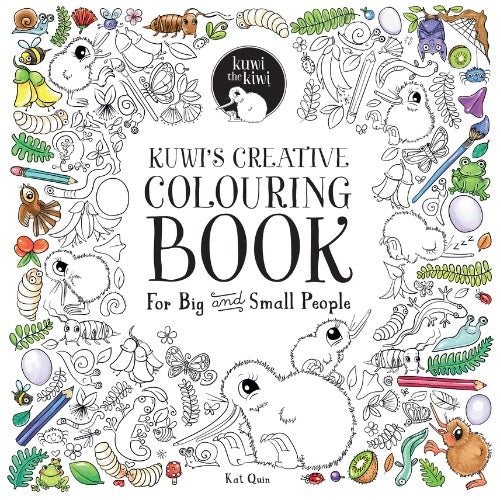 Kuwi's Creative Colouring Book
