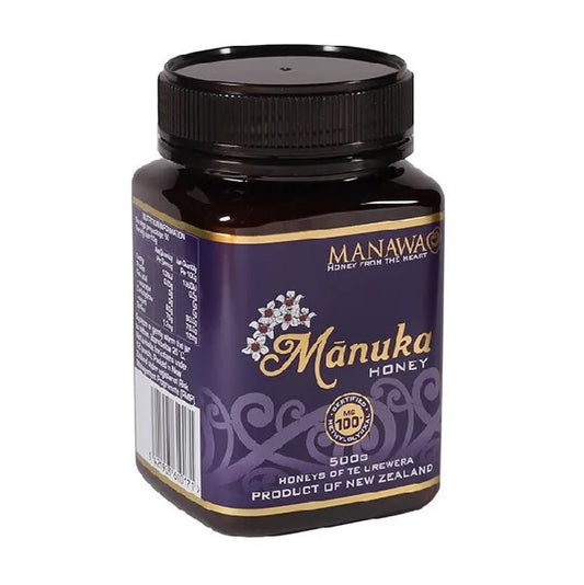 Manawa Mānuka MG 100+ Honey 500g