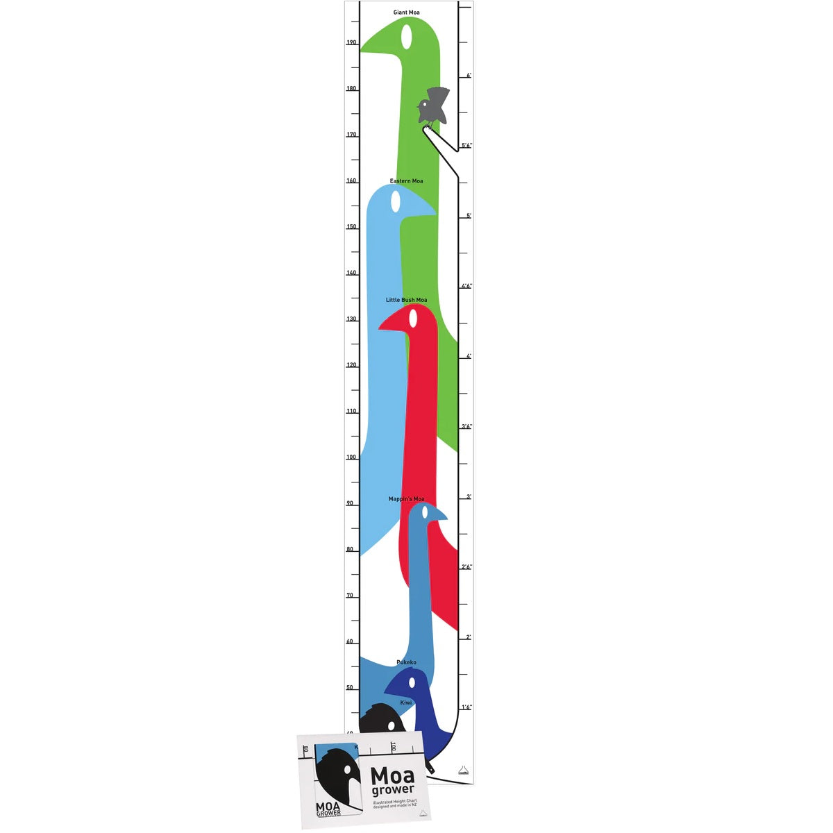 Moa Grower Height Chart