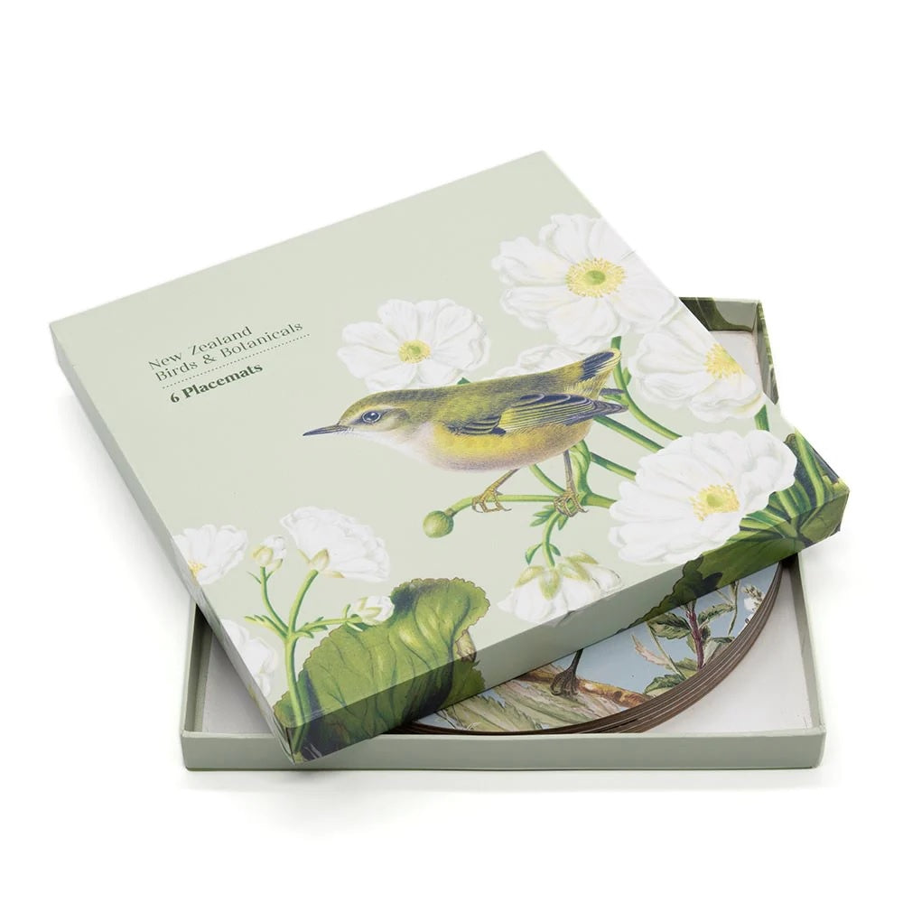 Placemats Set of 6 - Birds & Botanicals