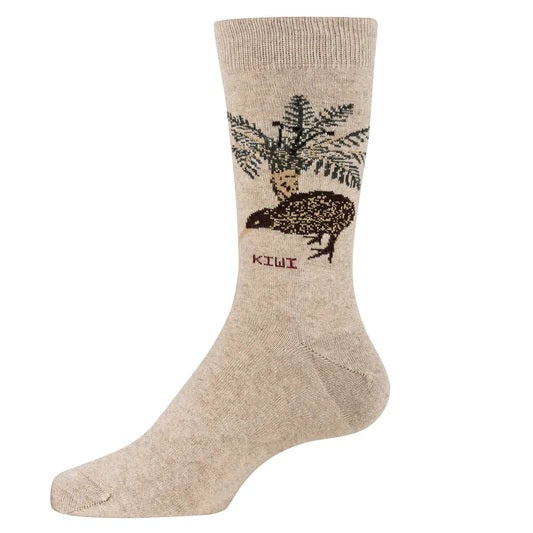 Native Birds Possum Merino Socks