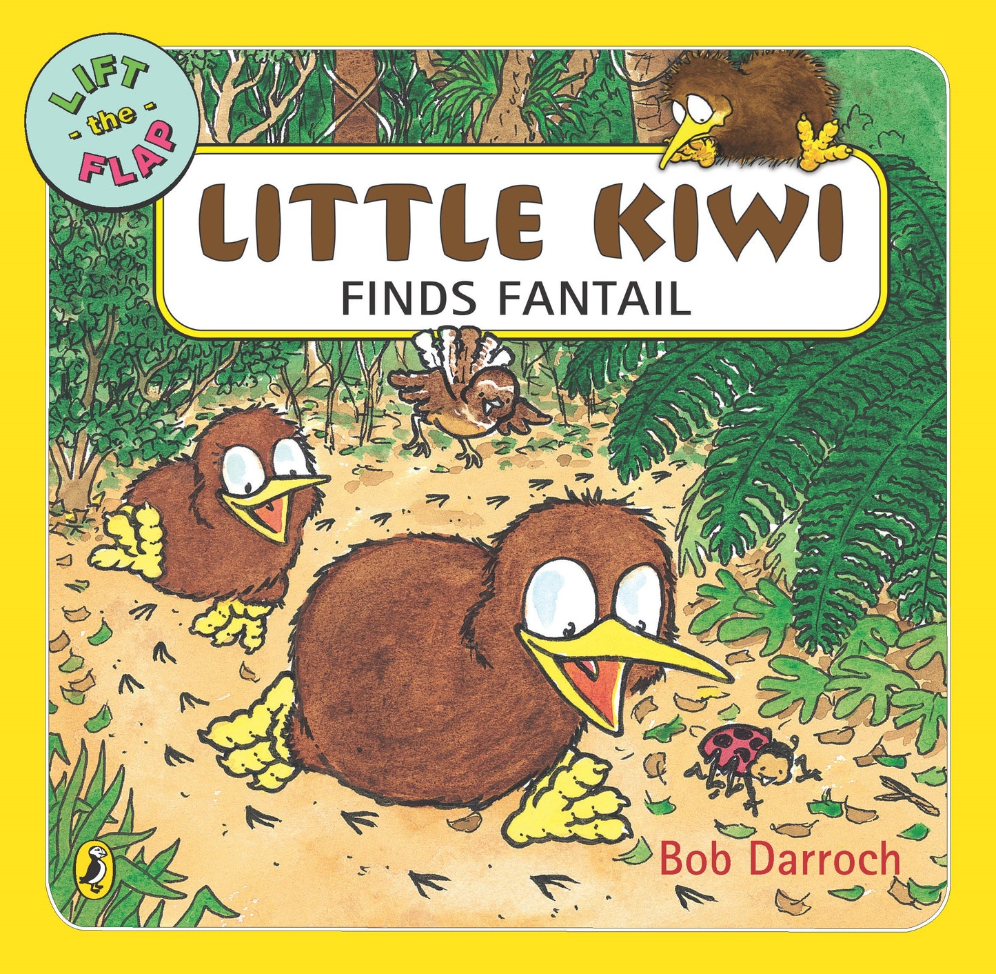 Little Kiwi Finds a Fantail